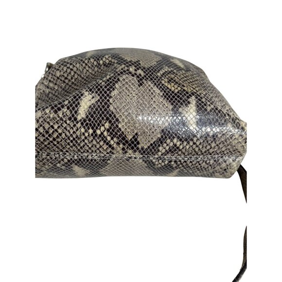 Michael Kors Womens Snake Skin Shoulder Bag With Chain Strap & Crossbody Option - Picture 4 of 11